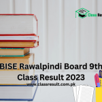 BISE Rawalpindi Board 9th Class Result 2023